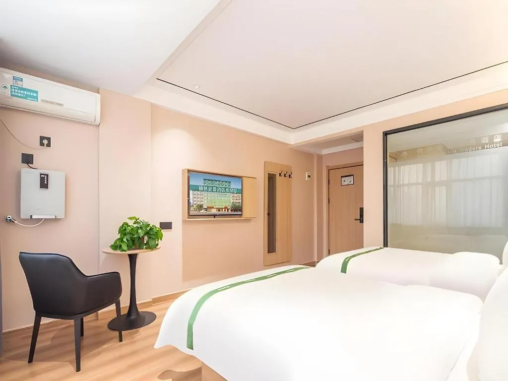 Отель Greentree Inn Lu Yi County Zi Qi Avenue Branch Luyi